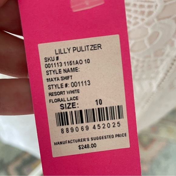 Lily Pulitzer Lace Dress size 10 - Picture 9 of 10